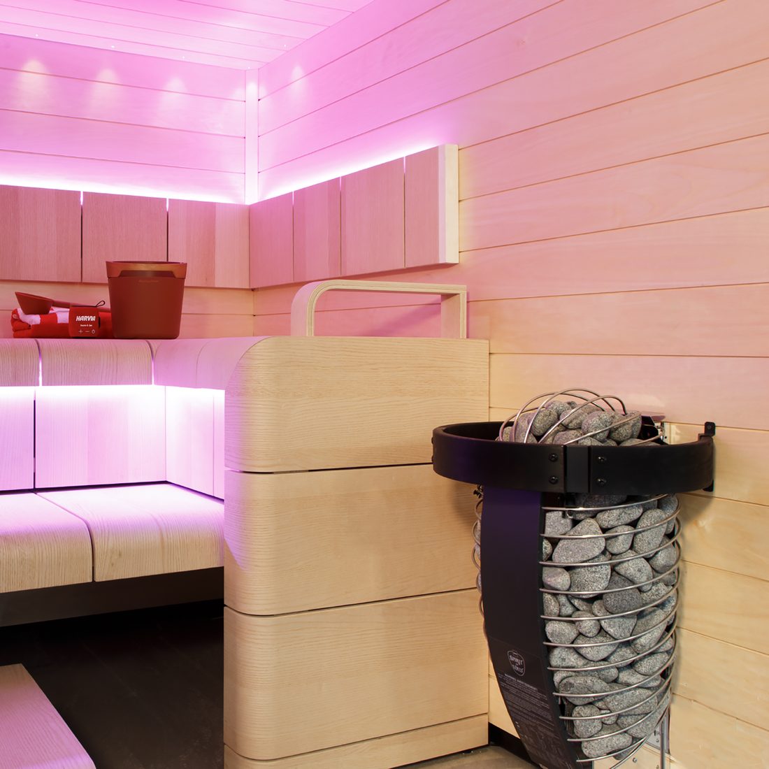 Harvia Spirit 6kW WiFi Sauna Heater Package