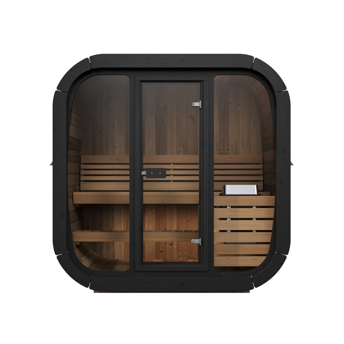 SaunaLife Cube Series CL4G Outdoor Sauna Kit