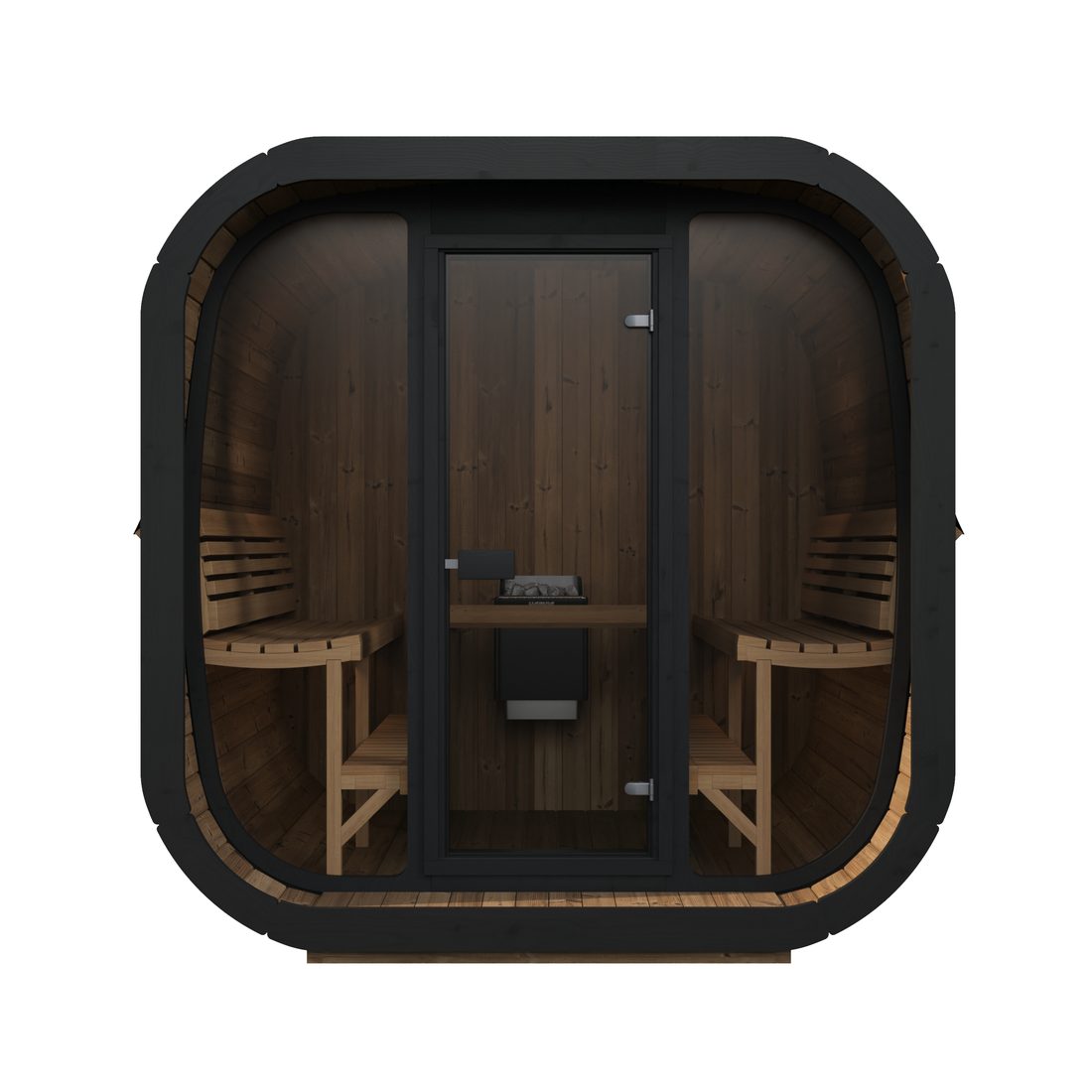SaunaLife Cube Series CL7G Outdoor Sauna Kit